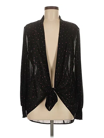 Pre-owned Cabi Kimono In Black