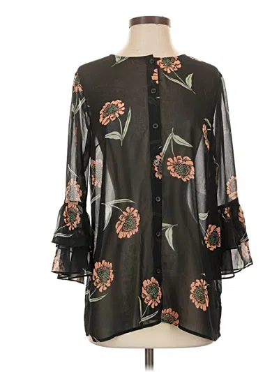 Pre-owned Cabi Kimono In Black