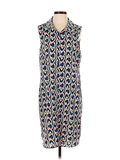 Pre-owned Cabi Kimono In Blue