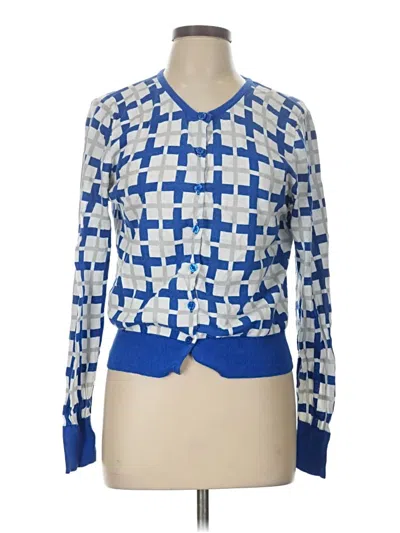 Pre-owned Cabi Kimono In Blue