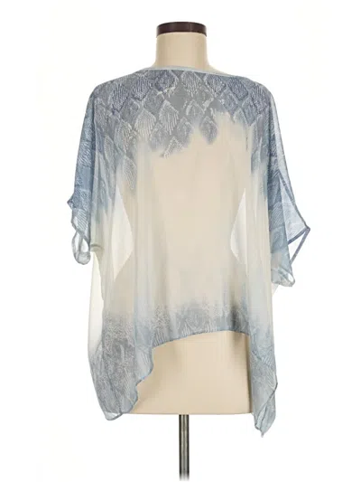 Pre-owned Cabi Kimono In Blue