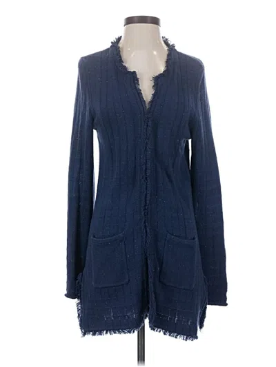 Pre-owned Cabi Kimono In Blue