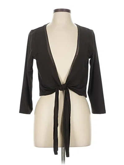 Pre-owned Cabi Kimono In Brown