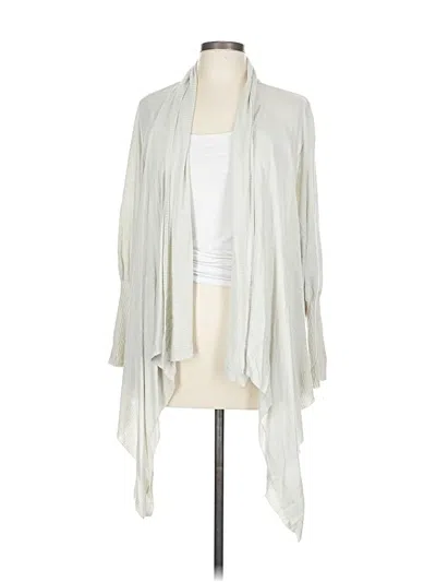 Pre-owned Cabi Kimono In Gray