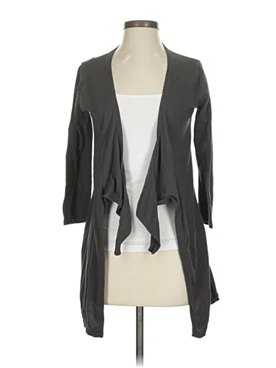 Pre-owned Cabi Kimono In Gray