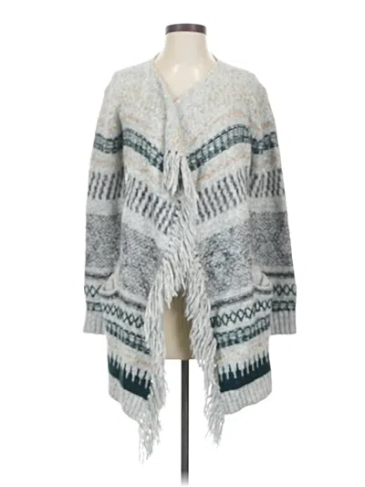 Pre-owned Cabi Kimono In Gray