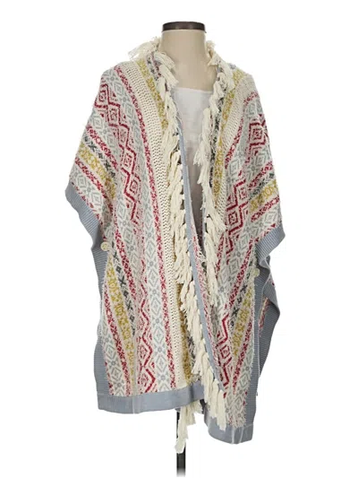 Pre-owned Cabi Kimono In Gray