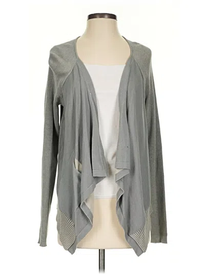 Pre-owned Cabi Kimono In Gray
