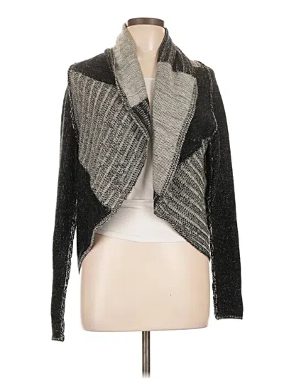 Pre-owned Cabi Kimono In Gray