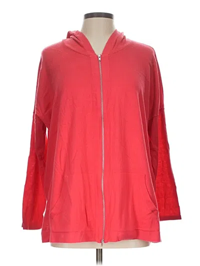 Pre-owned Cabi Kimono In Red