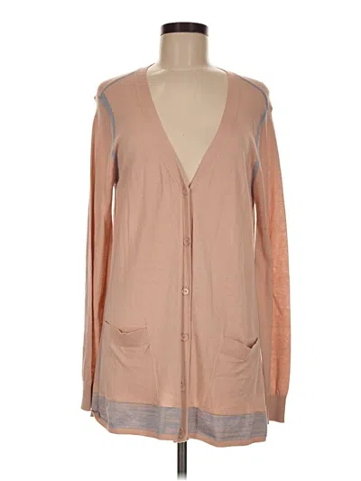 Pre-owned Cabi Kimono In Tan