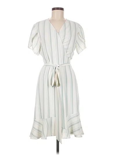 Pre-owned Cabi Kimono In White