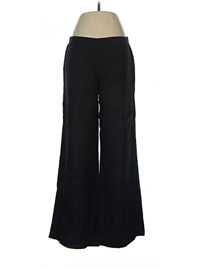 Pre-owned Cabi Linen Pants In Black