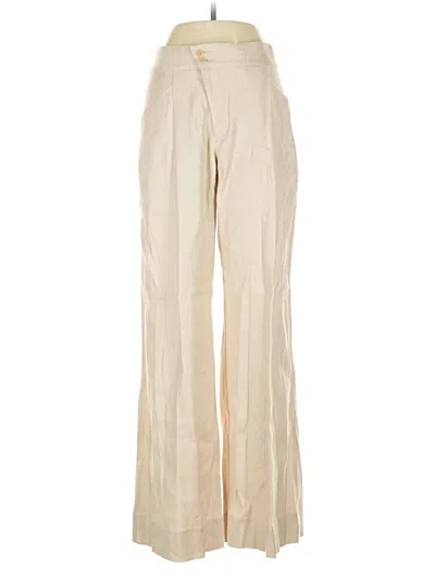 Pre-owned Cabi Linen Pants In Brown