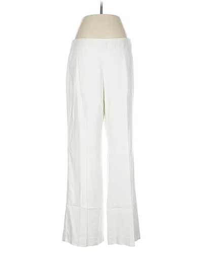 Pre-owned Cabi Linen Pants In White