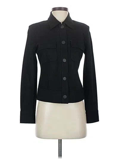 Pre-owned Cabi Long Sleeve Blouse In Black