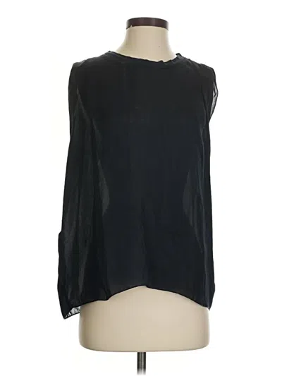 Pre-owned Cabi Long Sleeve Blouse In Black