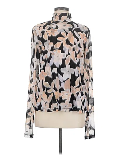 Pre-owned Cabi Long Sleeve Blouse In Ivory