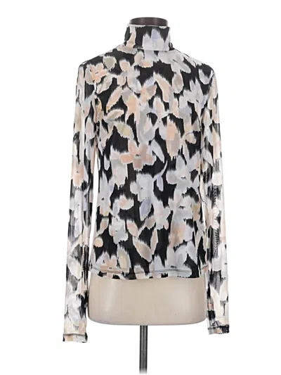 Pre-owned Cabi Long Sleeve Blouse In White