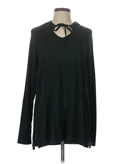 Pre-owned Cabi Long Sleeve Polo Shirt In Black