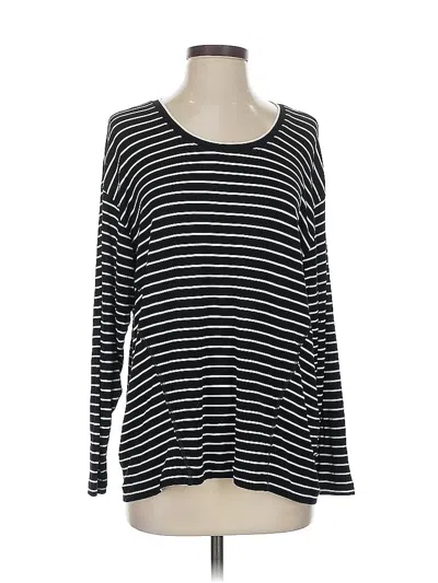 Pre-owned Cabi Long Sleeve T-shirt In Black