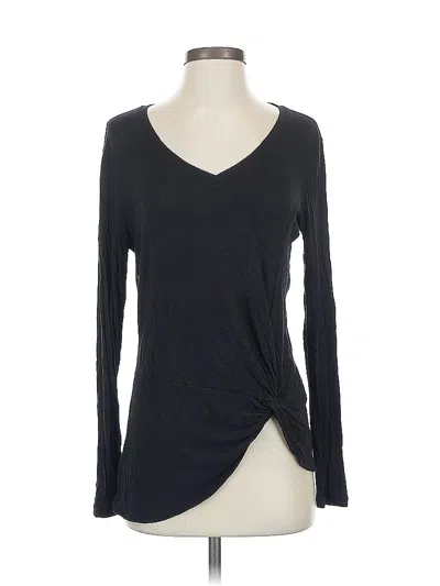 Pre-owned Cabi Long Sleeve T-shirt In Black