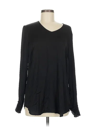 Pre-owned Cabi Long Sleeve T-shirt In Black