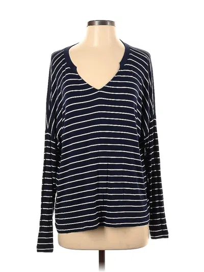 Pre-owned Cabi Long Sleeve T-shirt In Blue