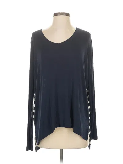 Pre-owned Cabi Long Sleeve T-shirt In Blue