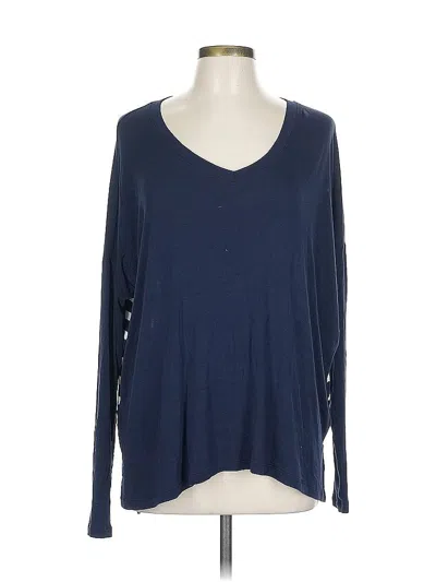 Pre-owned Cabi Long Sleeve T-shirt In Blue