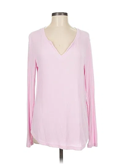 Pre-owned Cabi Long Sleeve T-shirt In Pink