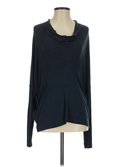 Pre-owned Cabi Long Sleeve Top Black Cowl Neck Tops