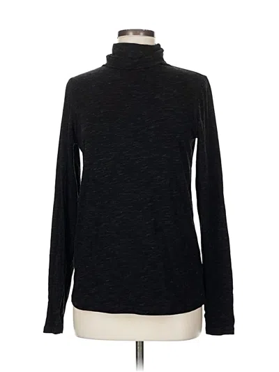 Pre-owned Cabi Long Sleeve Top Black Turtleneck Tops