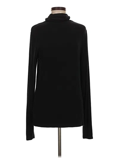 Pre-owned Cabi Long Sleeve Top Black Turtleneck Tops