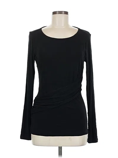 Pre-owned Cabi Long Sleeve T-shirt In Black