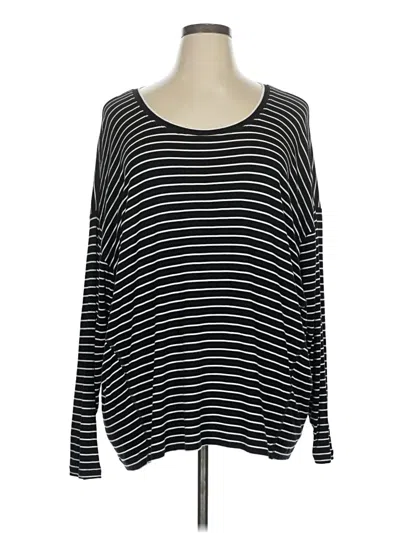 Pre-owned Cabi Long Sleeve T-shirt In Black