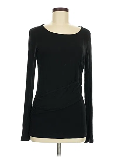 Pre-owned Cabi Long Sleeve T-shirt In Black