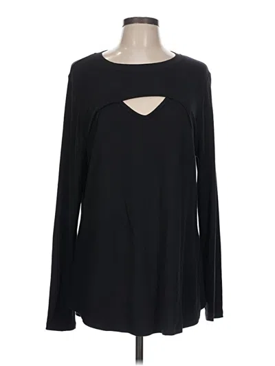 Pre-owned Cabi Long Sleeve T-shirt In Black