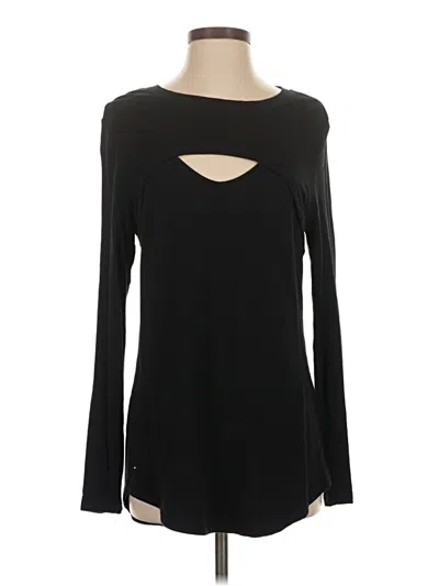 Pre-owned Cabi Long Sleeve T-shirt In Black