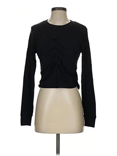 Pre-owned Cabi Long Sleeve T-shirt In Black
