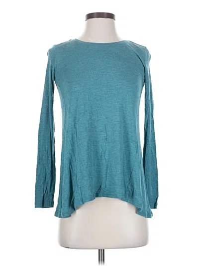 Pre-owned Cabi Long Sleeve T-shirt In Blue