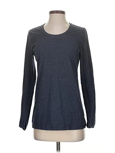 Pre-owned Cabi Long Sleeve T-shirt In Blue