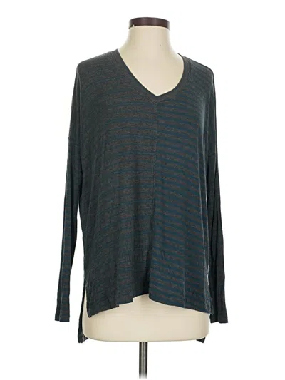 Pre-owned Cabi Long Sleeve T-shirt In Blue
