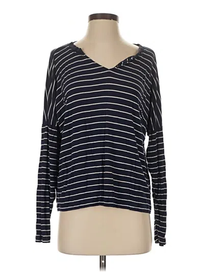 Pre-owned Cabi Long Sleeve T-shirt In Blue