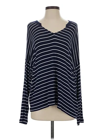 Pre-owned Cabi Long Sleeve T-shirt In Blue