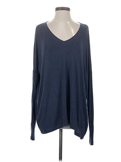 Pre-owned Cabi Long Sleeve T-shirt In Blue