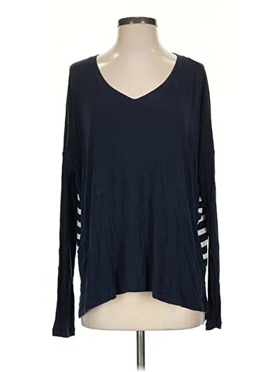 Pre-owned Cabi Long Sleeve T-shirt In Blue