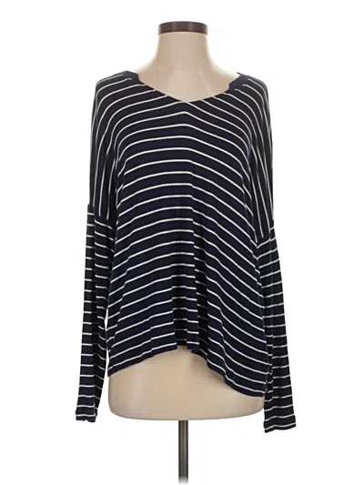 Pre-owned Cabi Long Sleeve T-shirt In Blue