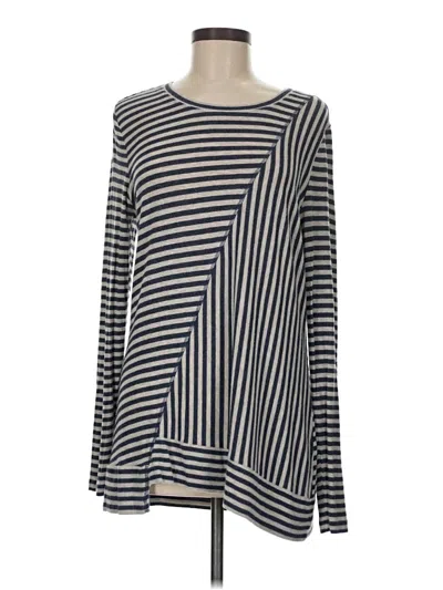 Pre-owned Cabi Long Sleeve T-shirt In Blue