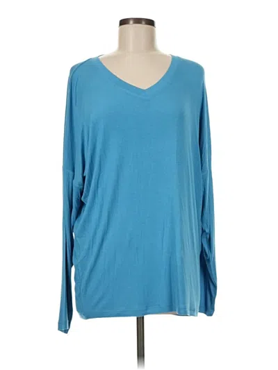 Pre-owned Cabi Long Sleeve T-shirt In Blue